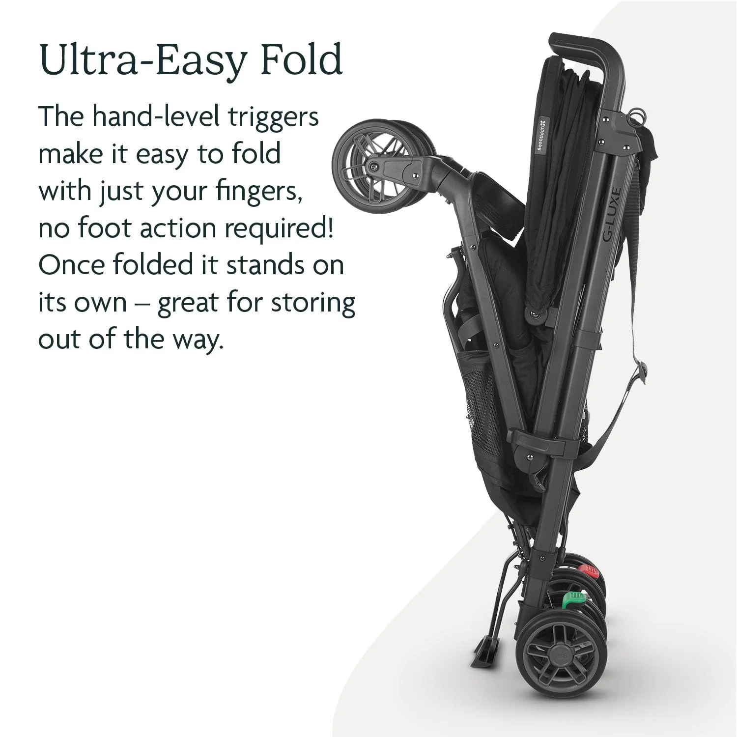 UPPAbaby G-LUXE Stroller, 2024, Jake (Charcoal) - Image 4