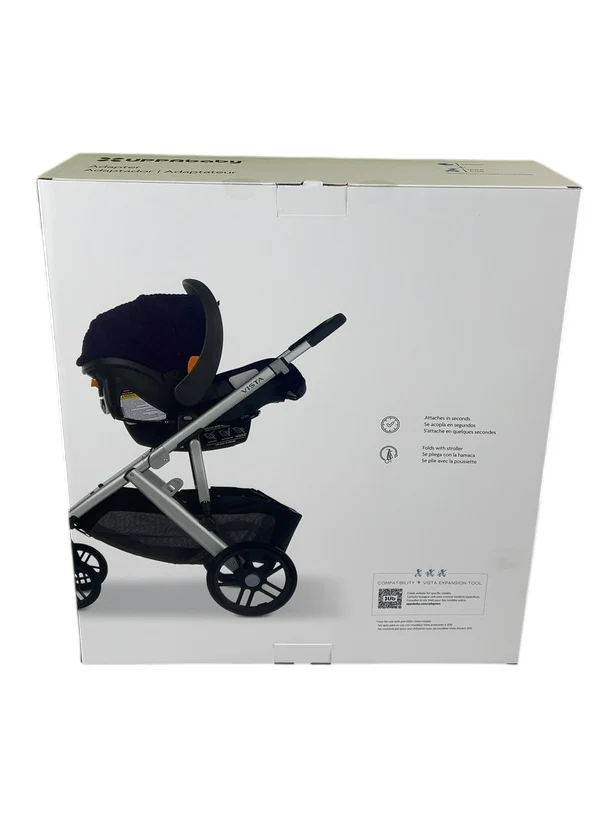 UPPAbaby Infant Car Seat Adapter For Chicco, Black - Image 3