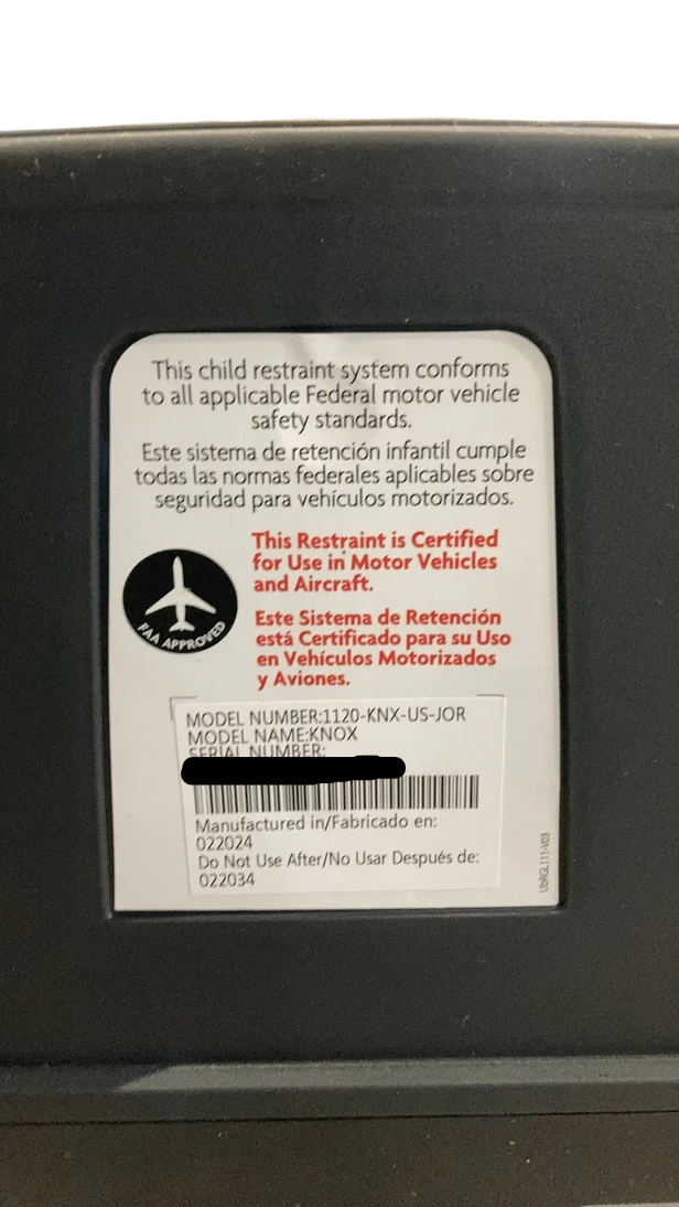 UPPAbaby KNOX Convertible Car Seat, Jordan (Charcoal Melange), 2024 - Image 4