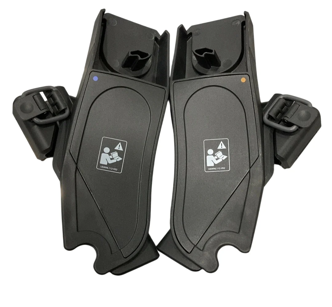 UPPAbaby Lower Car Seat Adapters for Maxi-Cosi/Nuna/Cybex/Britax, Black - Image 2