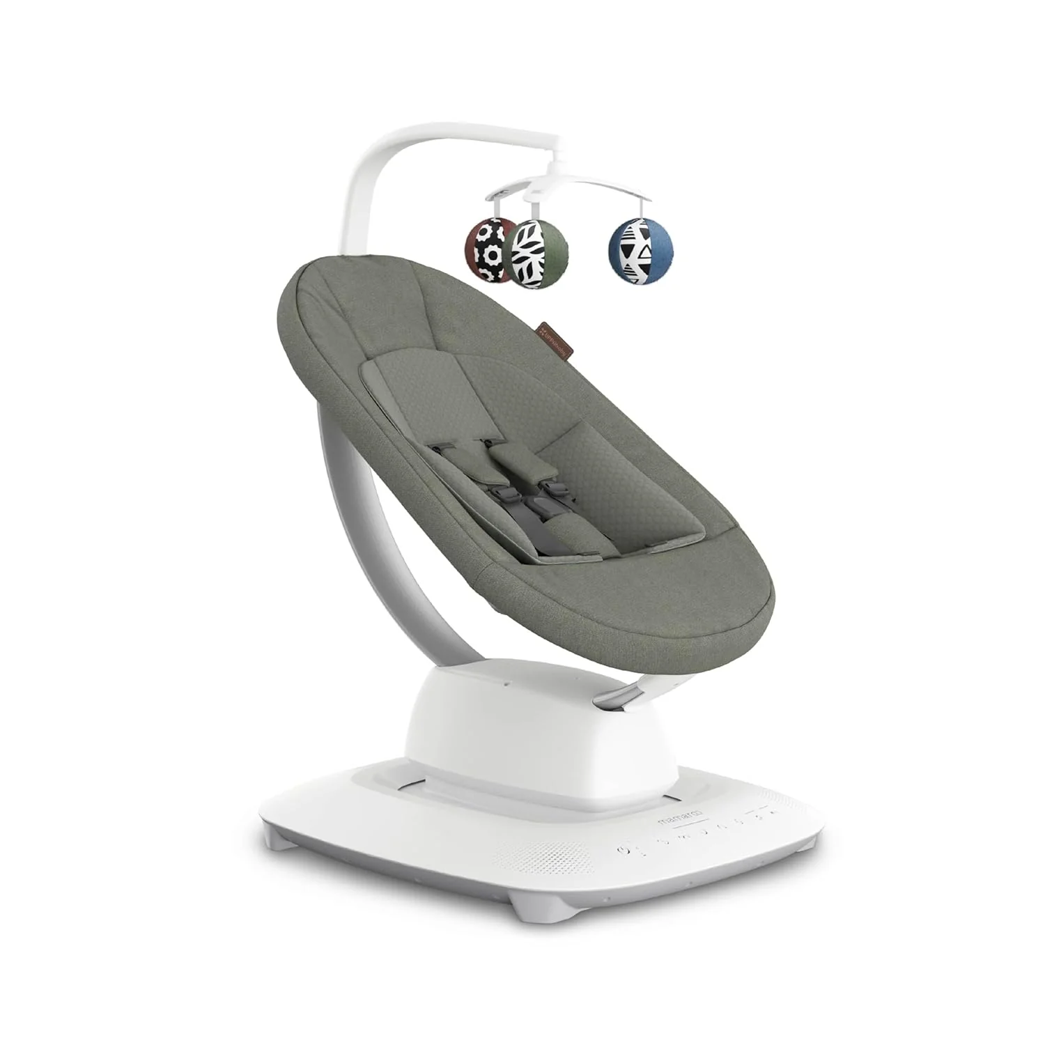 UPPAbaby Mamaroo Smart Swing, Camila (Dark Green Melange)