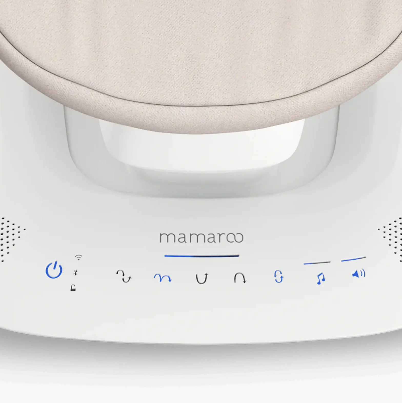 UPPAbaby Mamaroo Smart Swing, Charlie (Sand Melange) - Image 5