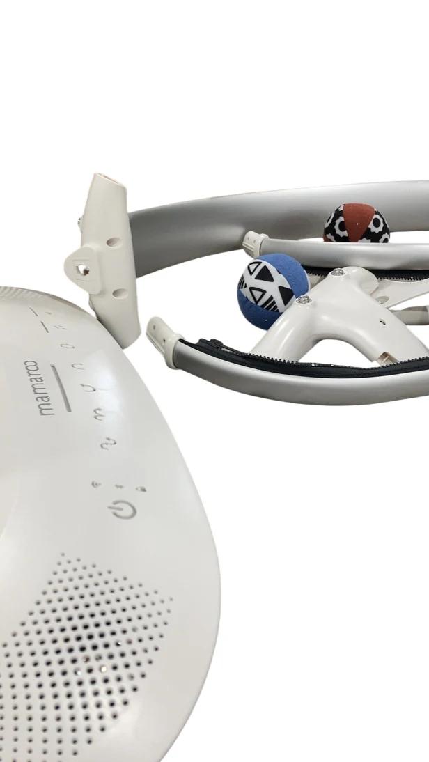 UPPAbaby Mamaroo Smart Swing, Charlie (Sand Melange) - Image 9