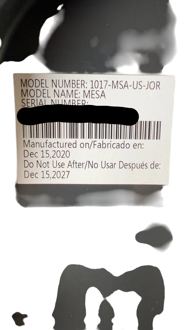 UPPAbaby MESA Infant Car Seat, 2020, Jordan (Charcoal Melange) - Image 10
