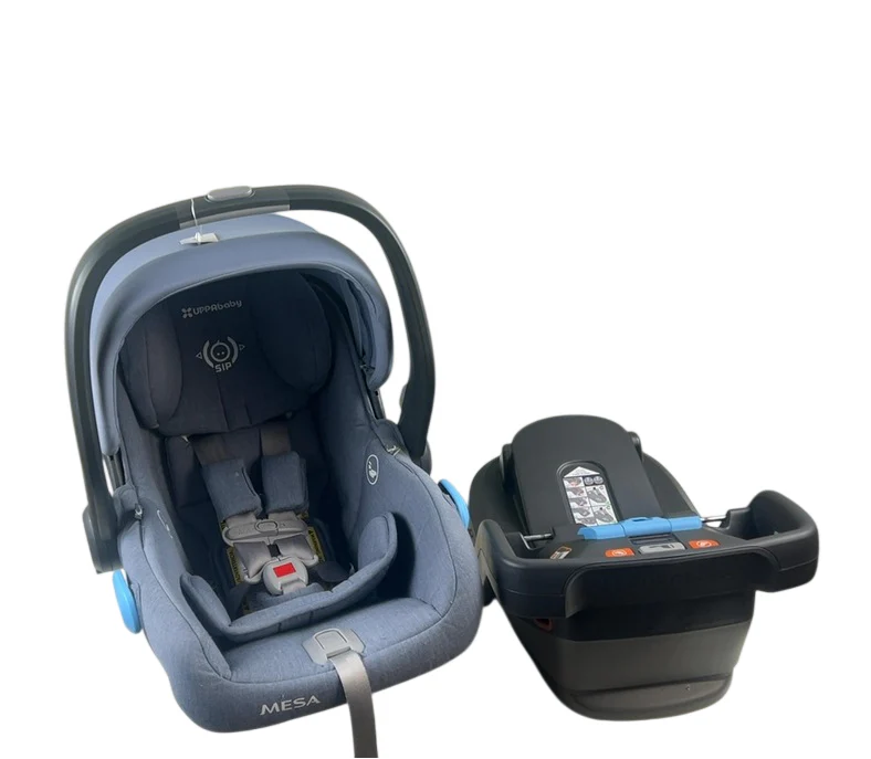 UPPAbaby MESA Infant Car Seat, 2021, Henry (Blue Marl)