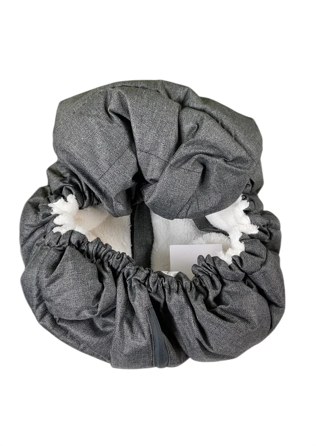 UPPAbaby Mesa Infant Car Seat Cozy Ganoosh, Jordan Greyson Charcoal Melange - Image 3