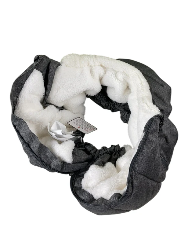 UPPAbaby Mesa Infant Car Seat Cozy Ganoosh, Jordan Greyson Charcoal Melange - Image 4