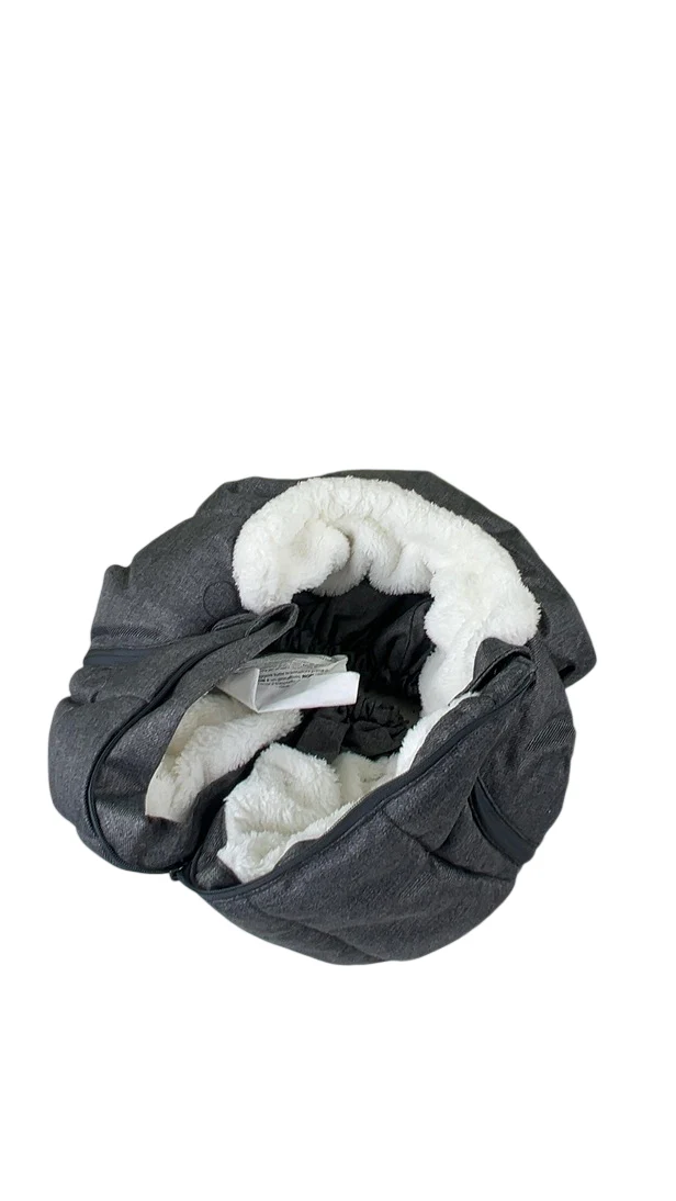 UPPAbaby Mesa Infant Car Seat Cozy Ganoosh, Jordan Greyson Charcoal Melange - Image 3