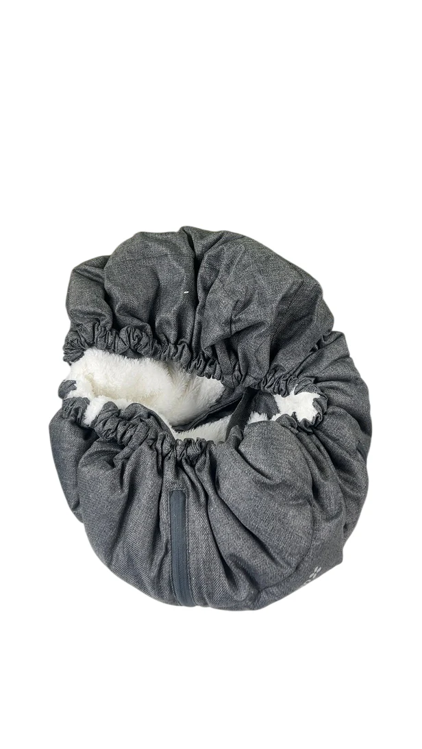 UPPAbaby Mesa Infant Car Seat Cozy Ganoosh, Jordan Greyson Charcoal Melange - Image 2