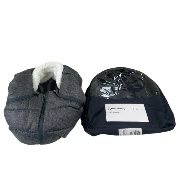 UPPAbaby Mesa Infant Car Seat Cozy Ganoosh, Jordan Greyson Charcoal Melange - Image 4