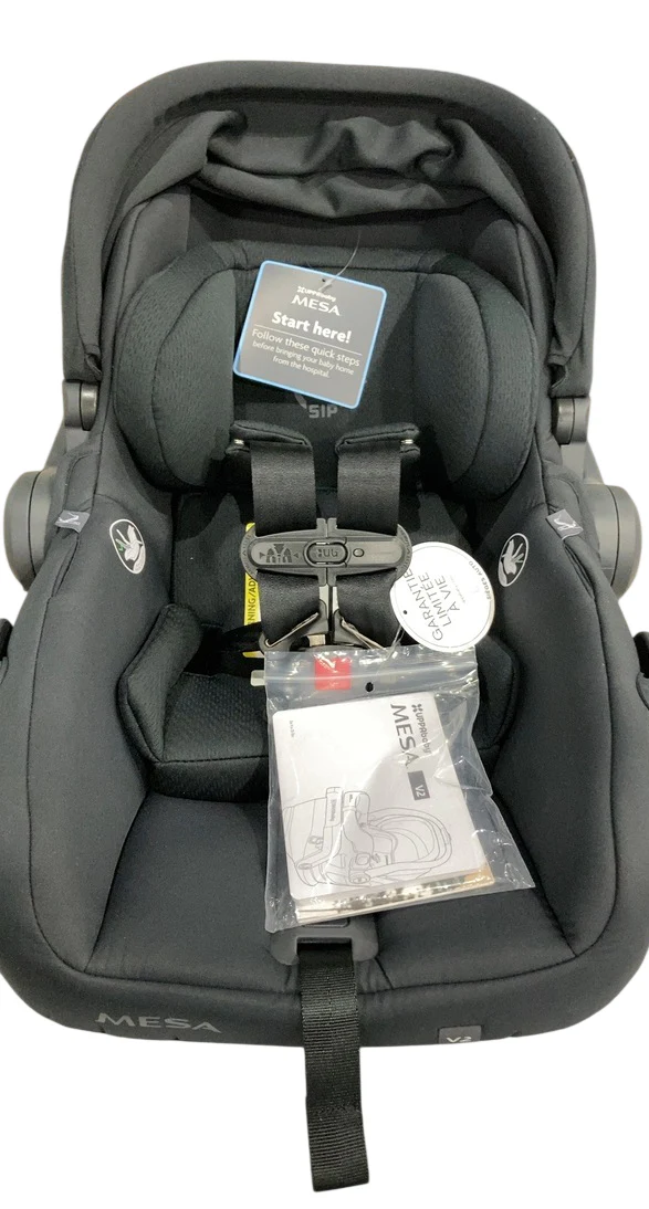 UPPAbaby MESA MAX Infant Car Seat and Base, 2024, Jake (Charcoal) - Image 5