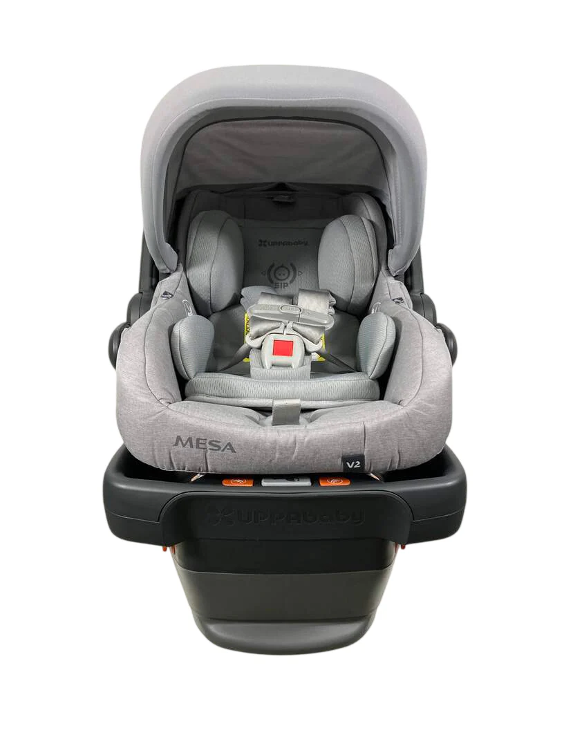UPPAbaby MESA V2 Infant Car Seat, 2022, Stella (Grey Melange) - Image 4