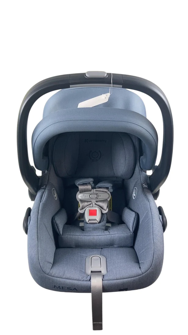 UPPAbaby MESA V2 Infant Car Seat, 2023, Gregory (Blue Melange) - Image 4