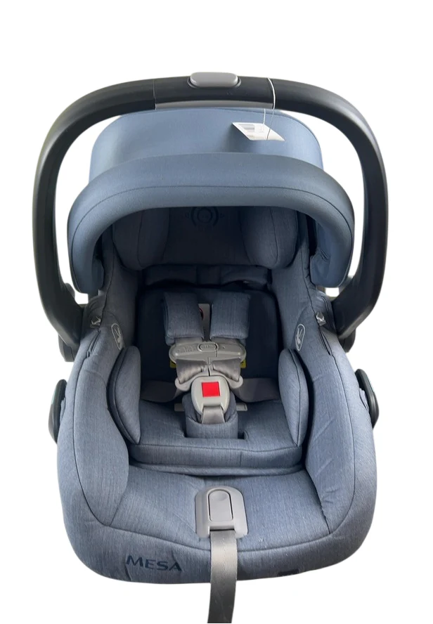 UPPAbaby MESA V2 Infant Car Seat, 2023, Gregory (Blue Melange) - Image 3