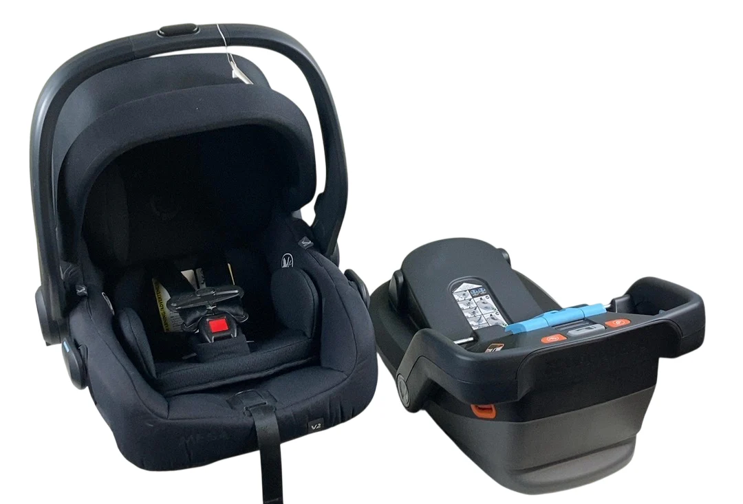 UPPAbaby MESA V2 Infant Car Seat, 2023, Jake (Black)