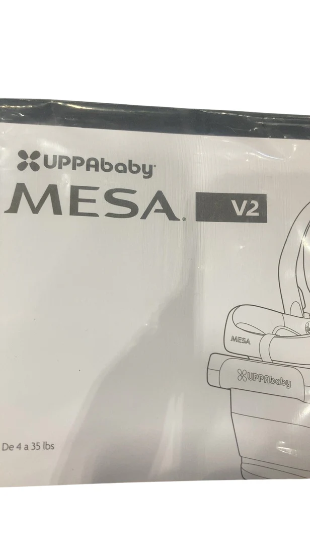 UPPAbaby MESA V2 Infant Car Seat, 2023, Jake Charcoal - Image 6