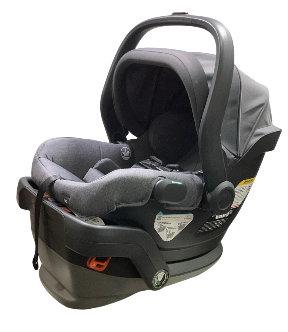 UPPAbaby MESA V2 Infant Car Seat, 2024, Greyson (Charcoal Melange)