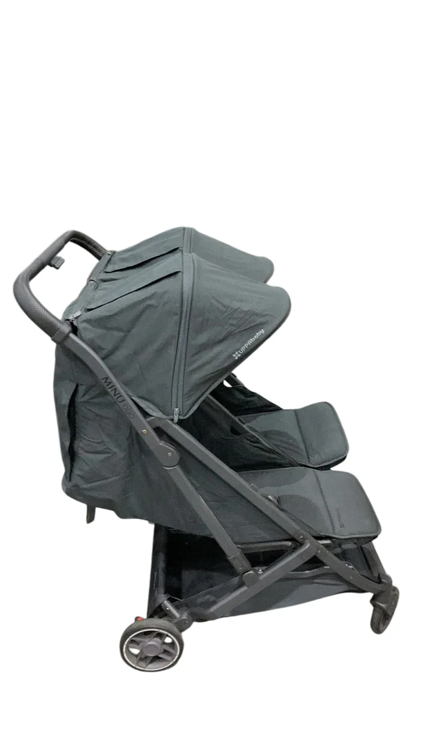 UPPAbaby Minu Duo Stroller, 2024, Jake (Charcoal) - Image 2