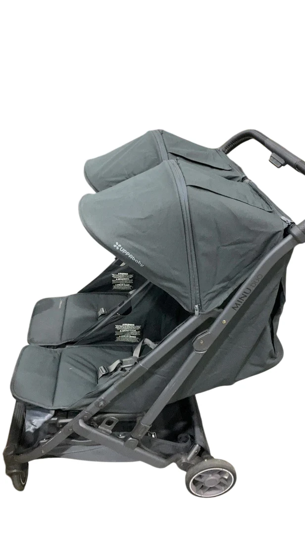 UPPAbaby Minu Duo Stroller, 2024, Jake (Charcoal) - Image 3