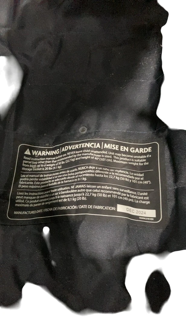 UPPAbaby MINU V3 Stroller, 2024, Greyson (Charcoal Melange) - Image 6