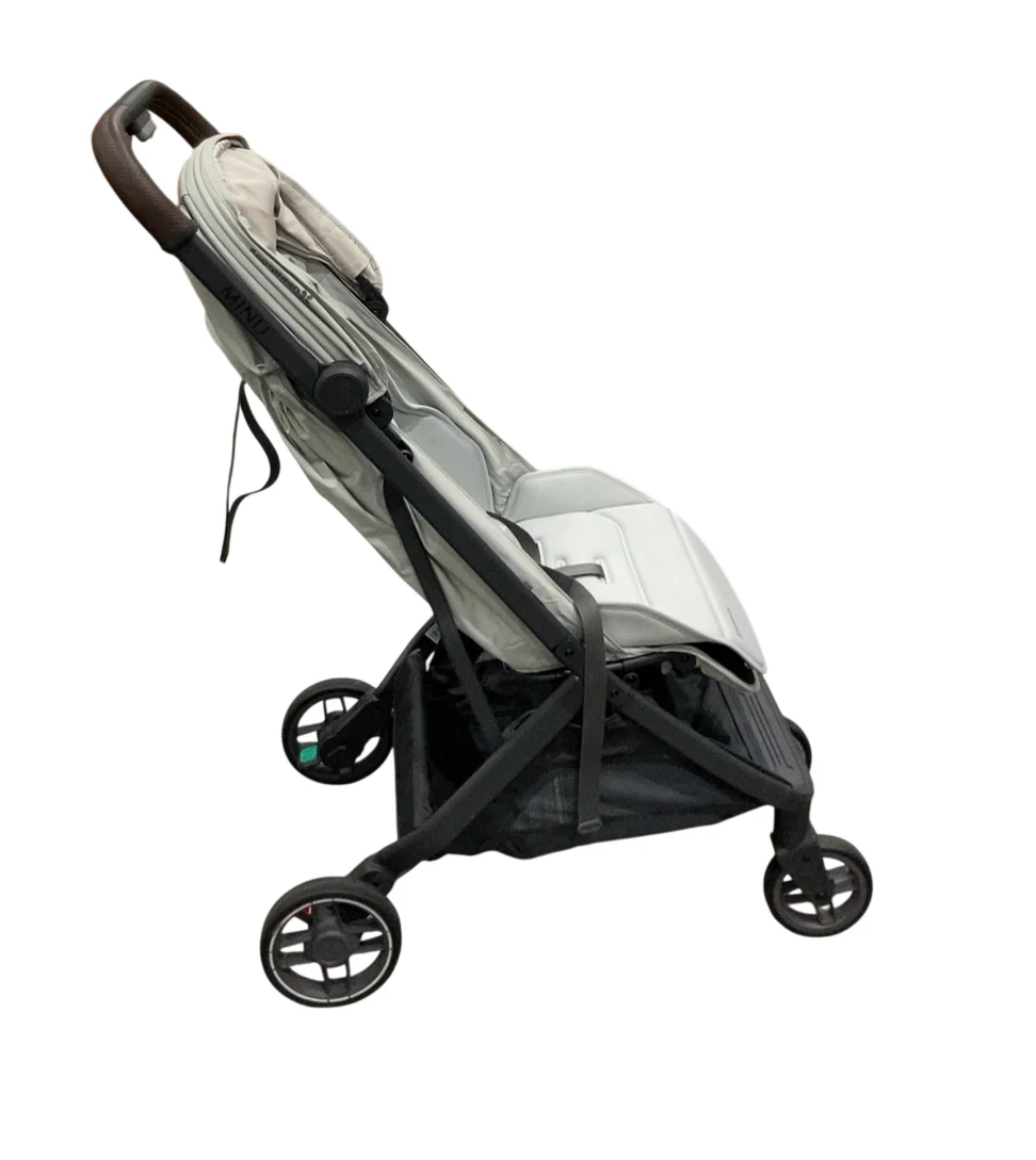 UPPAbaby MINU V3 Stroller, 2024, Savannah (Pearl Gray Jacquard) - Image 2