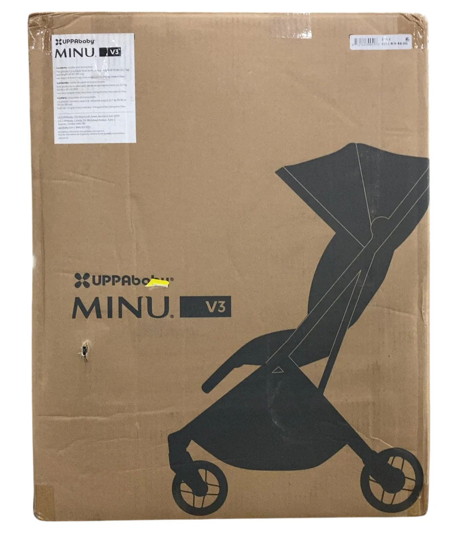UPPAbaby MINU V3 Stroller, 2025, Dillan (Stone Blue) - Image 3