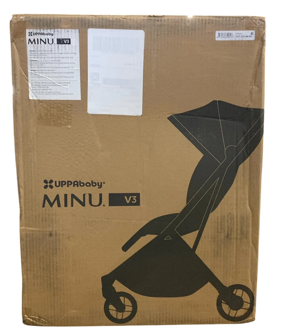 UPPAbaby MINU V3 Stroller, 2025, Dillan (Stone Blue) - Image 5
