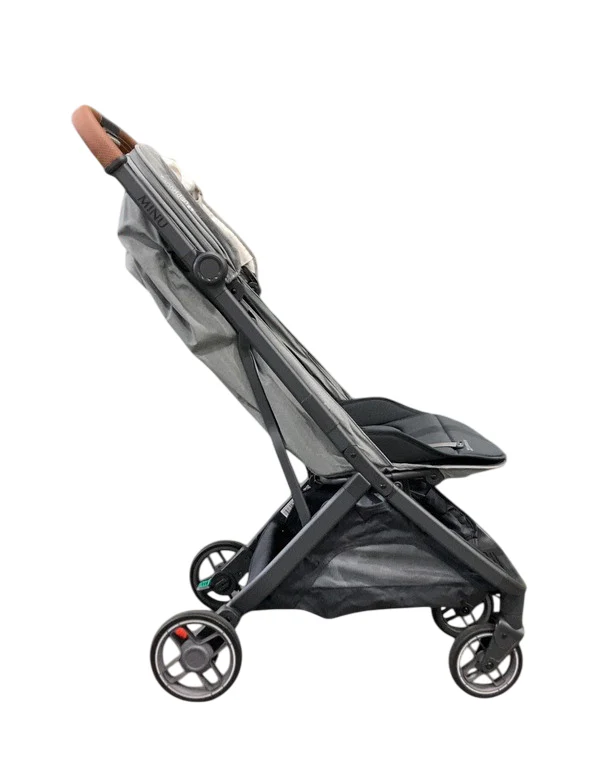 UPPAbaby MINU V3 Stroller, 2025, Greyson (Charcoal Melange) - Image 2