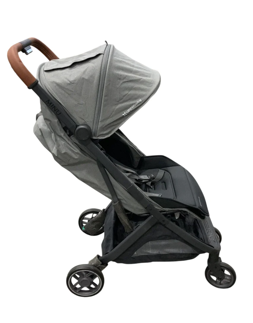 UPPAbaby MINU V3 Stroller, 2025, Greyson (Charcoal Melange) - Image 2