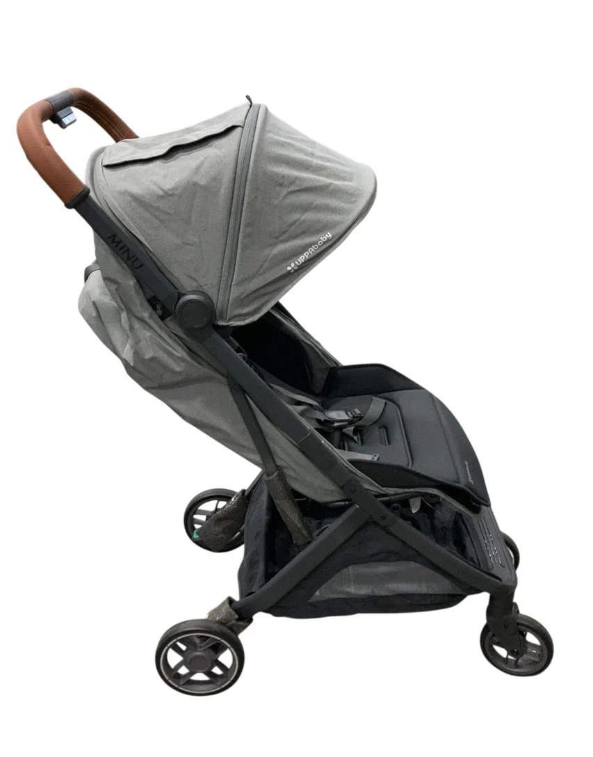 UPPAbaby MINU V3 Stroller, 2025, Greyson (Charcoal Melange) - Image 2