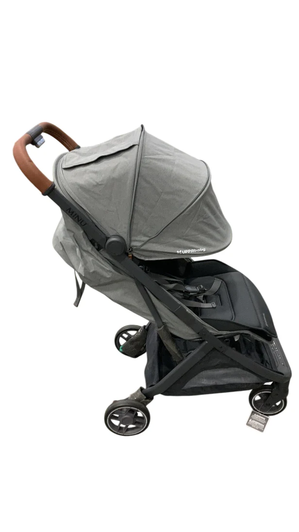 UPPAbaby MINU V3 Stroller, 2025, Greyson (Charcoal Melange) - Image 3