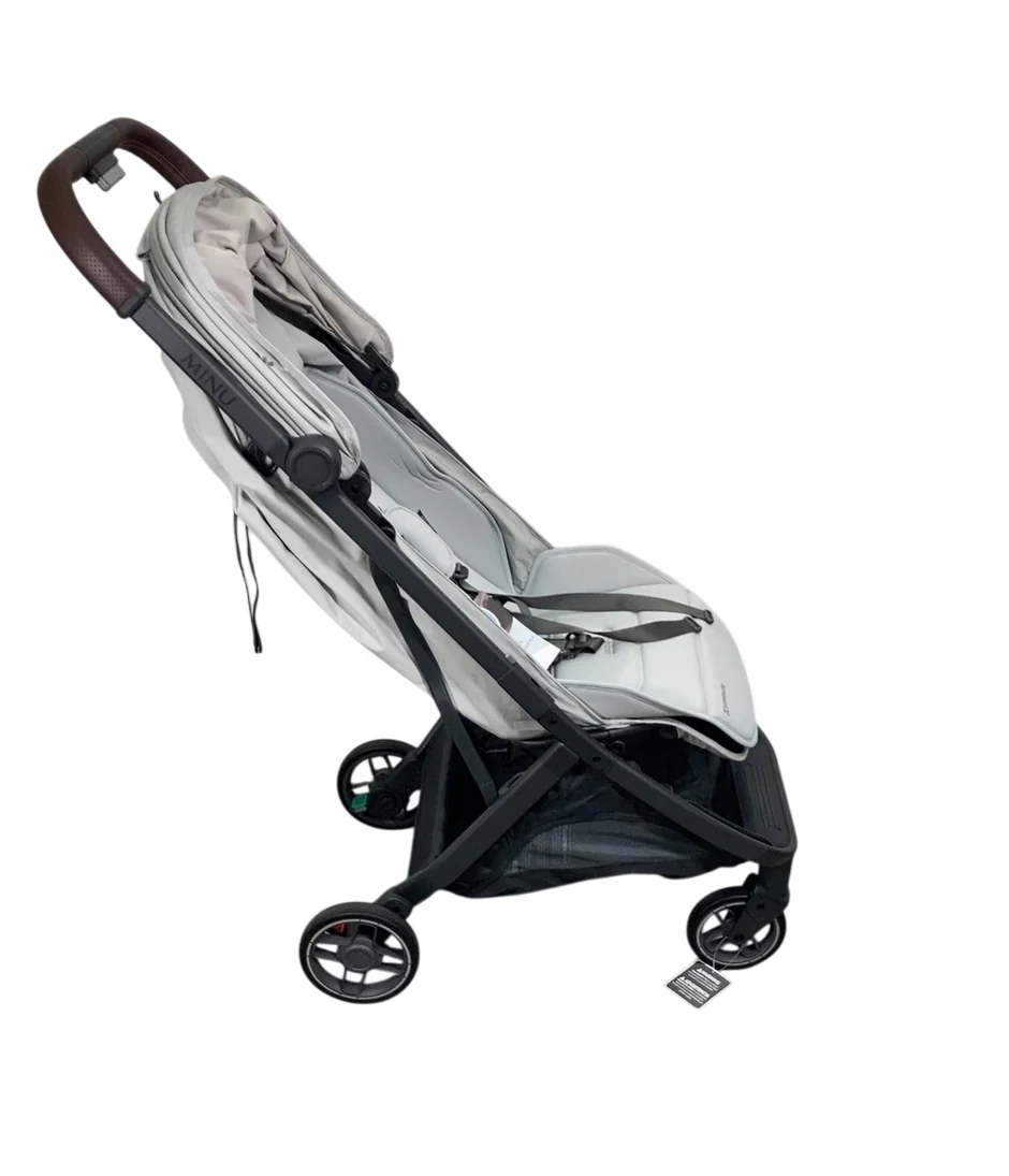 UPPAbaby MINU V3 Stroller, 2025, Savannah (Pearl Gray Jacquard) - Image 2