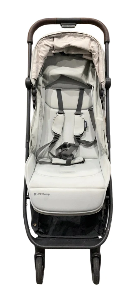 UPPAbaby MINU V3 Stroller, 2025, Savannah (Pearl Gray Jacquard) - Image 3
