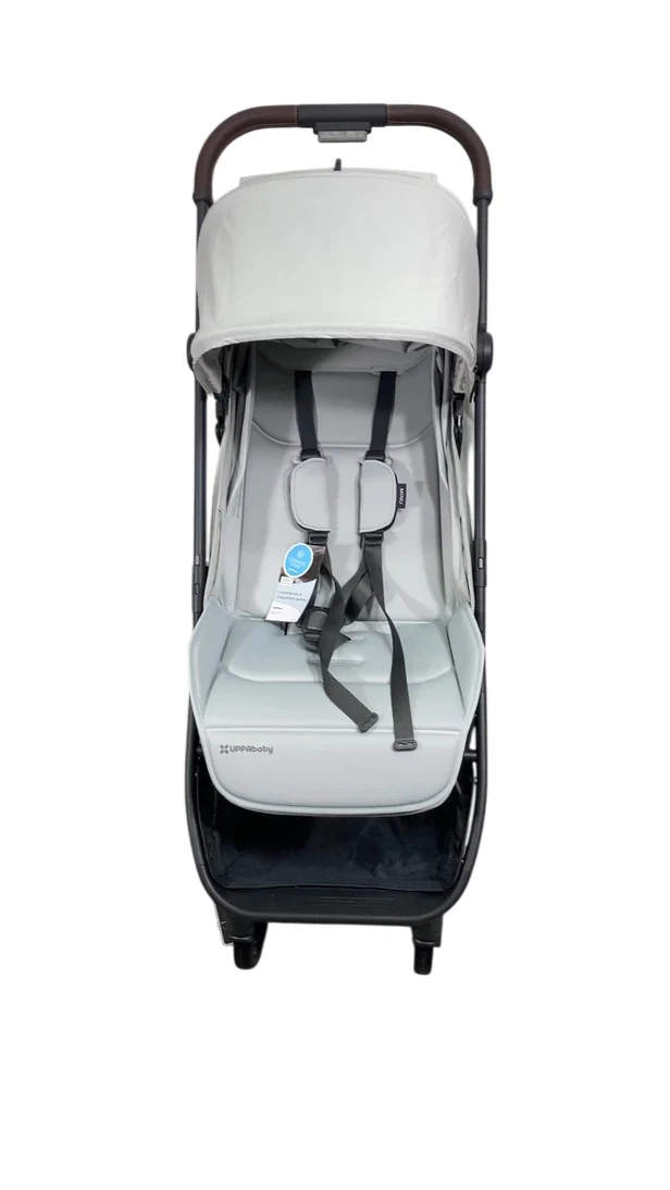 UPPAbaby MINU V3 Stroller, 2025, Savannah (Pearl Gray Jacquard) - Image 4