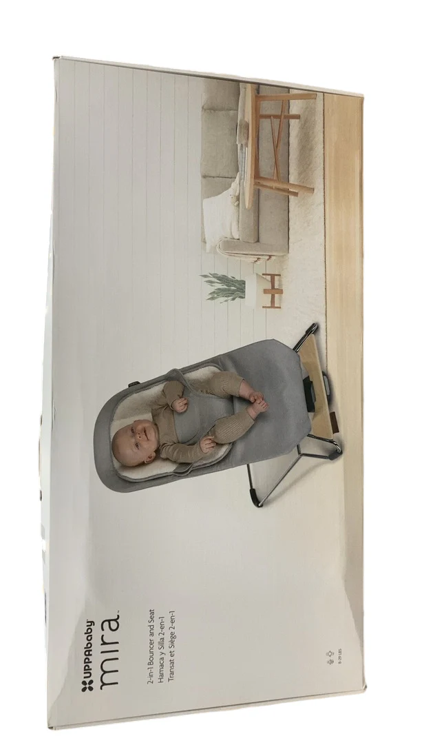 UPPAbaby Mira Bouncer, Charlie (Sand Melange) - Image 4