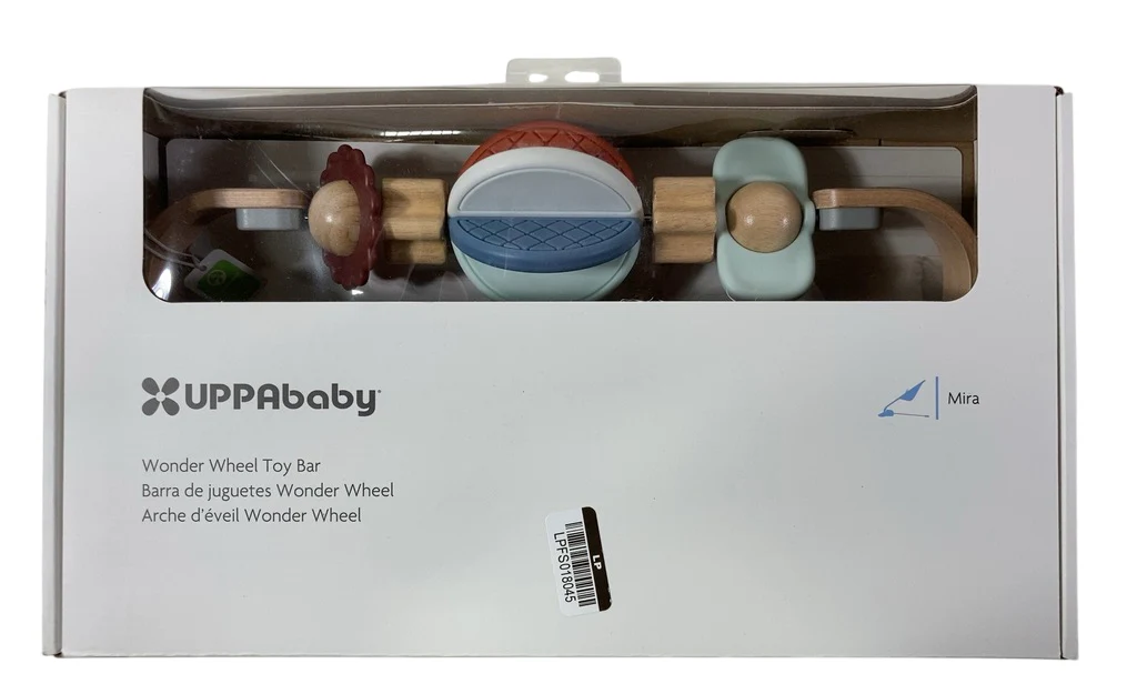 UPPAbaby Mira Bouncer Toy Bar, Wonder Wheel - Image 2