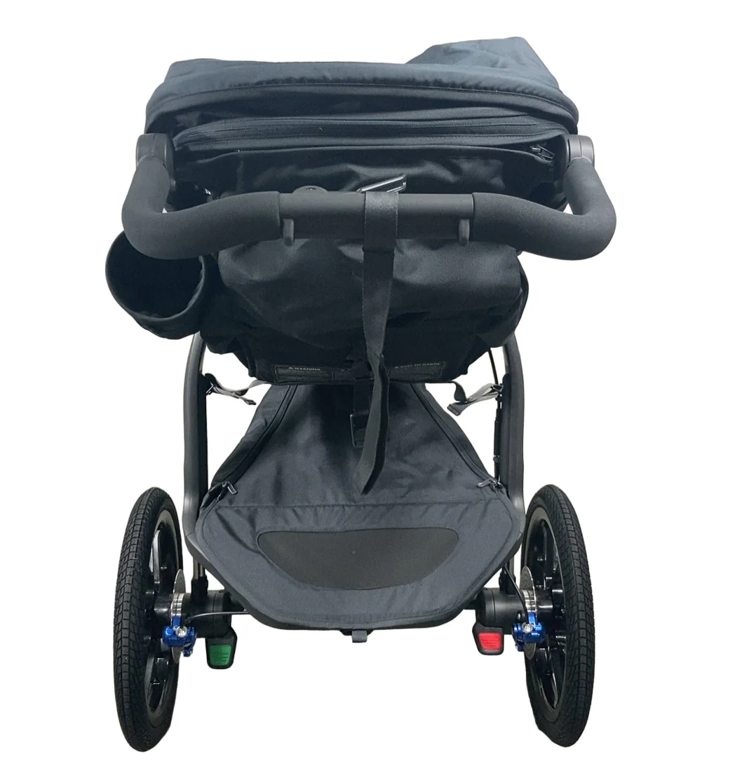 UPPAbaby RIDGE Jogging Stroller, 2024, Jake (Black) - Image 4