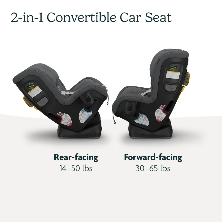 UPPAbaby Rove Convertible Car Seat, 2024, Greyson (Grey Mélange) - Image 3