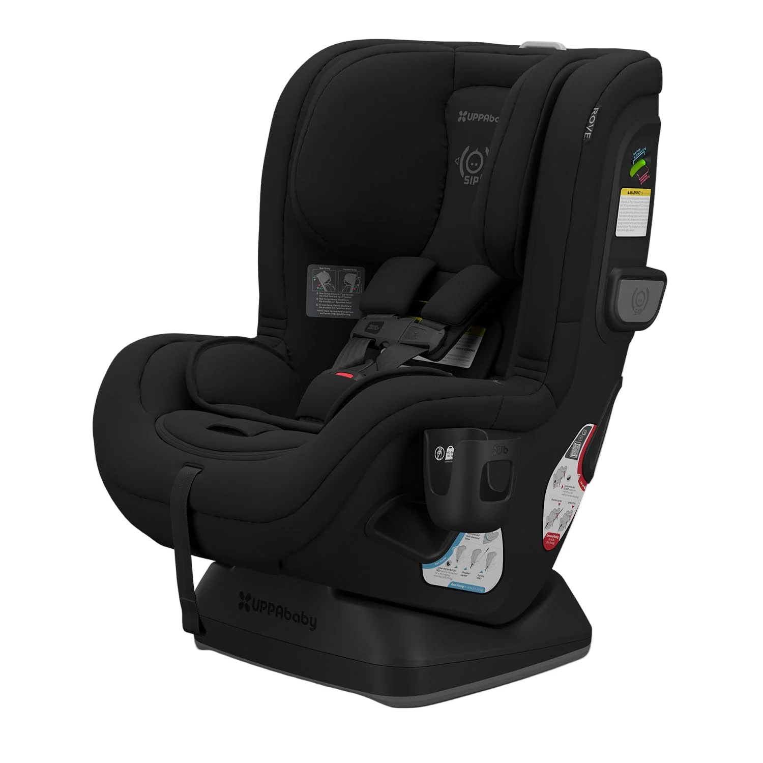 UPPAbaby Rove Convertible Car Seat, 2024, Jake (Black Melange)