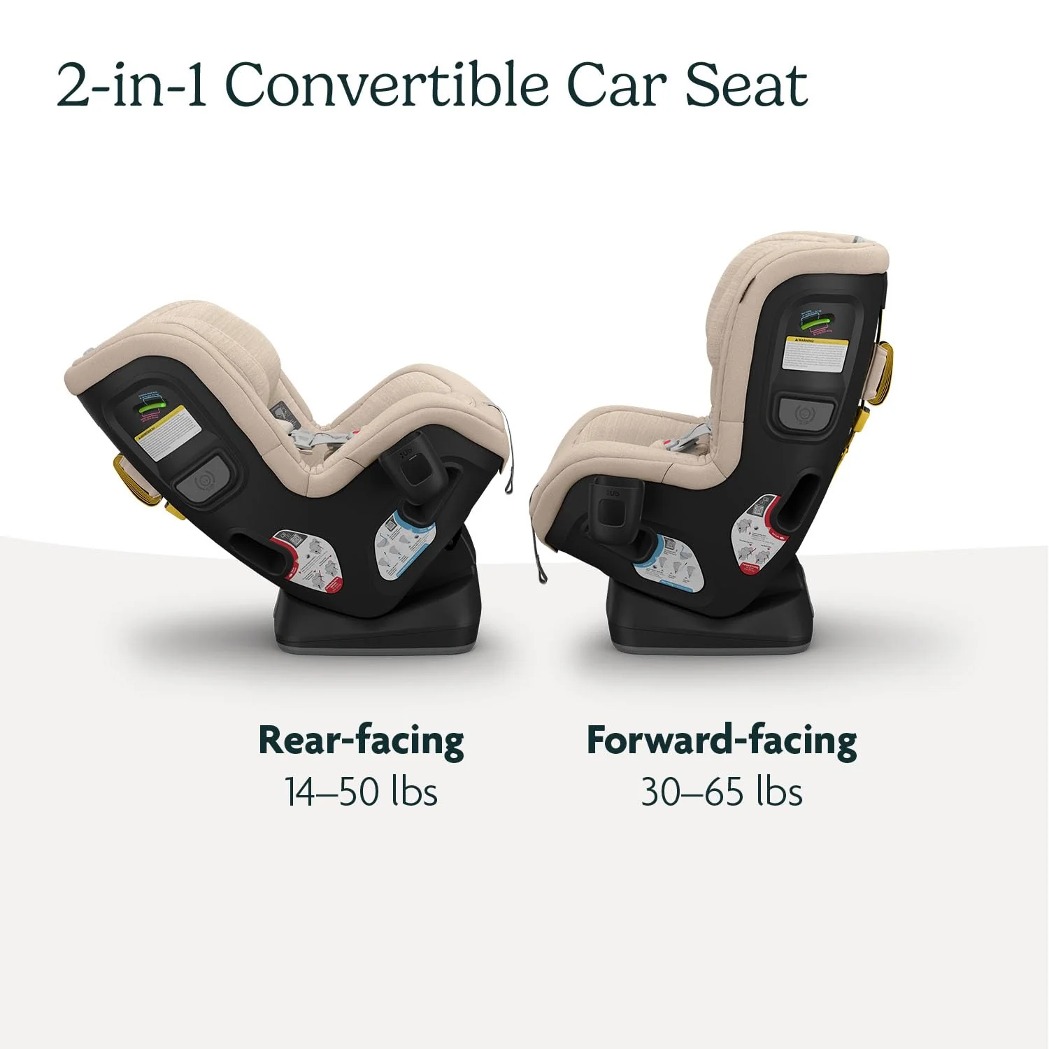 UPPAbaby Rove Convertible Car Seat, 2024, Kavneer (Almond Mélange) - Image 2
