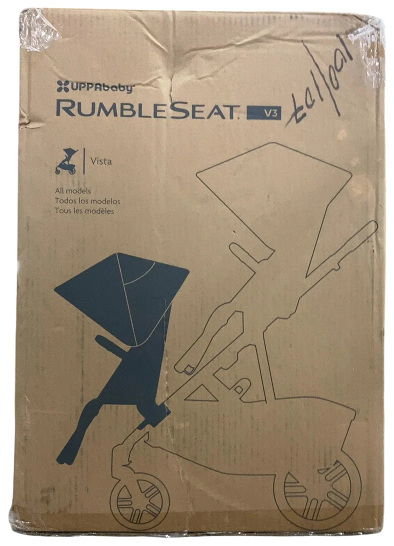 UPPAbaby RumbleSeat V3, 2025, Jake (Charcoal) - Image 2