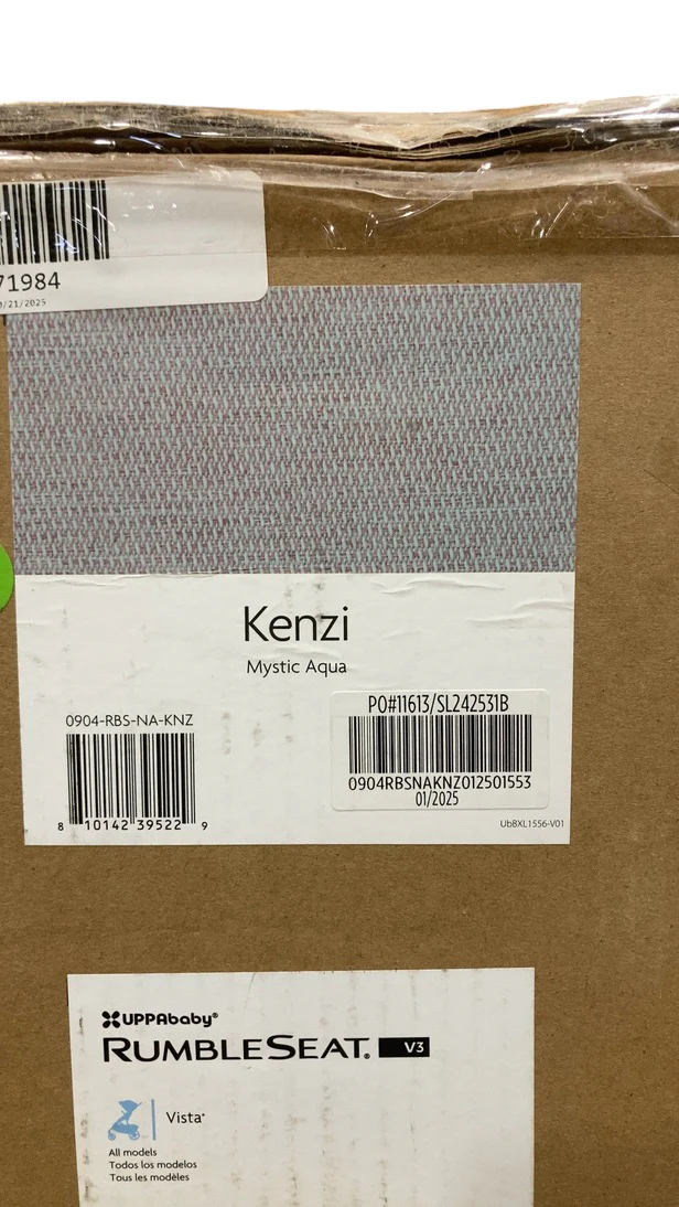 UPPAbaby RumbleSeat V3, 2025, Kenzi (Mystic Aqua) - Image 3
