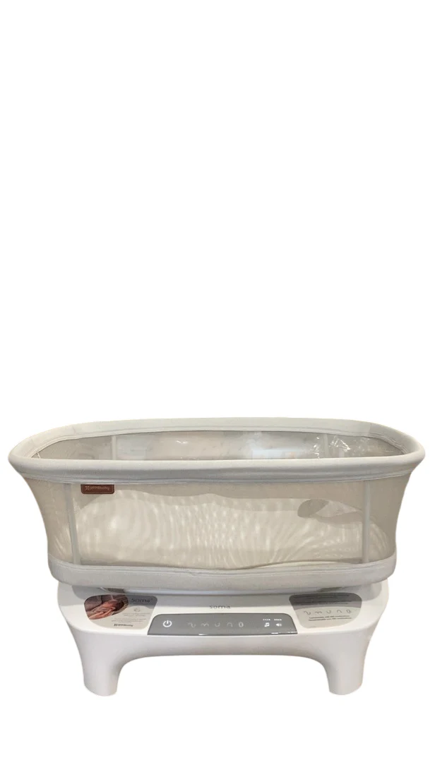 UPPAbaby Soma Smart Bassinet, Charlie (Sand Melange) - Image 2
