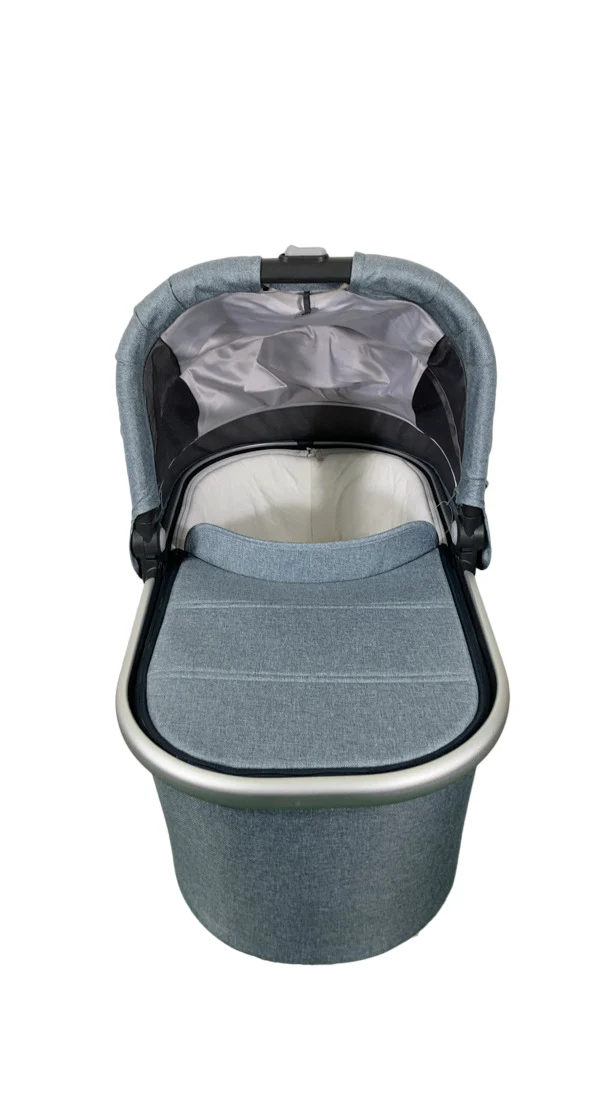UPPAbaby V2 Bassinet, Gregory (Blue Melange) - Image 3