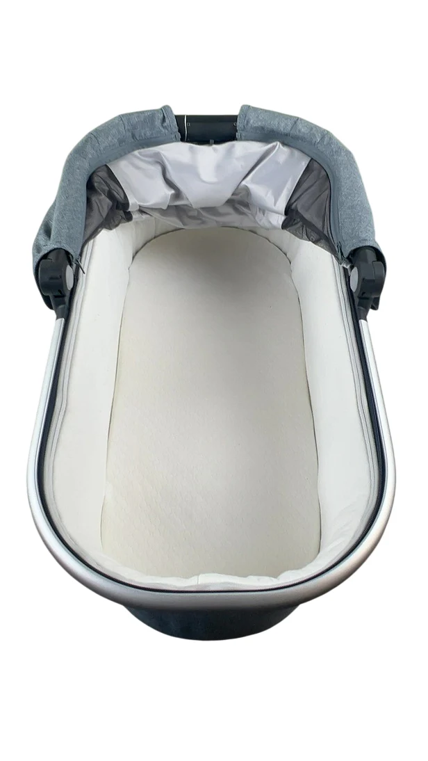 UPPAbaby V2 Bassinet, Gregory (Blue Melange) - Image 5