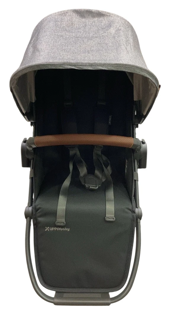 UPPAbaby V2 CRUZ Replacement Toddler Seats, Greyson (Charcoal Mélange) - Image 4