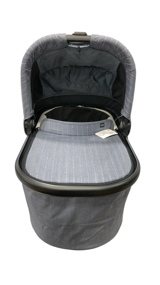 UPPAbaby V3 Bassinet, Paige (Blue Melange) - Image 5