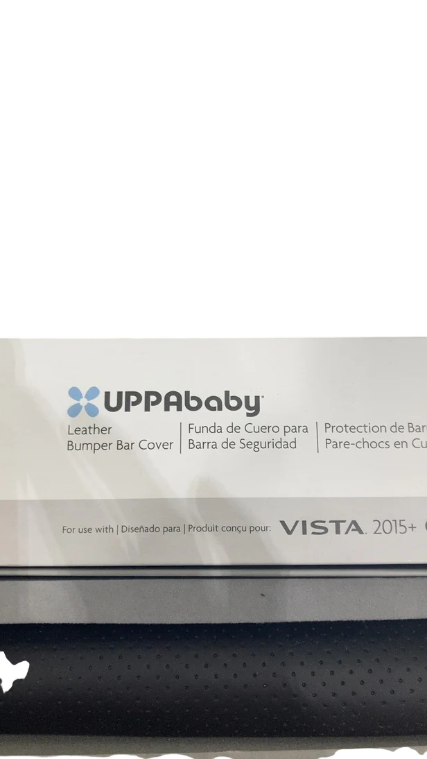 UPPAbaby VISTA Bumper Bar Cover, 2015+, Black - Image 2