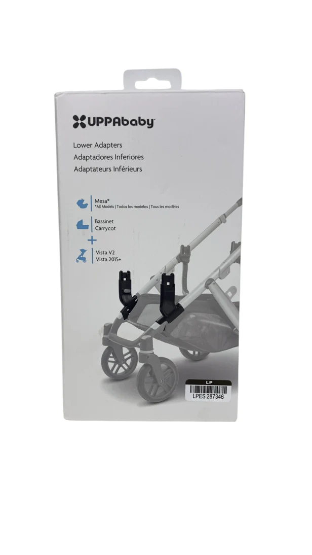 UPPAbaby VISTA Lower Adapters, Black - Image 3