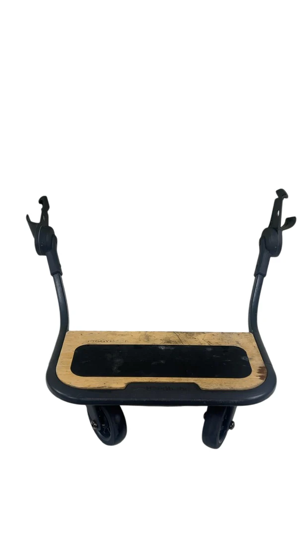 UPPAbaby VISTA PiggyBack Ride-Along Board, 2015+, Natural Wood/Black